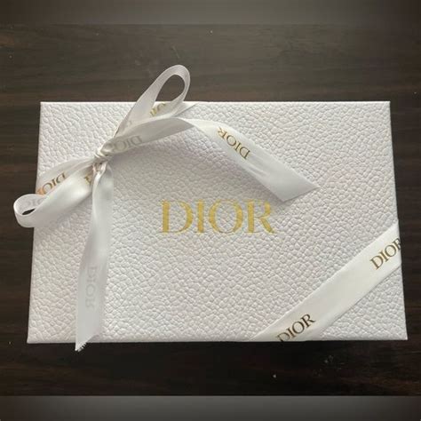 dior box white|Dior gift box.